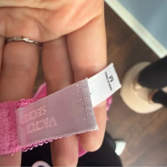 Victoria's Secret Y2K Pink Silk Babydoll Lingerie Milkmaid Lace - Picture 9 of 9